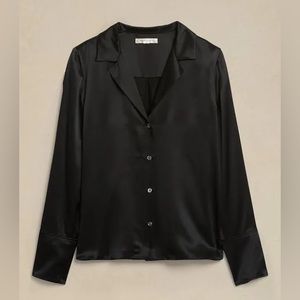 NWT Banana Republic Silk Resort Shirt